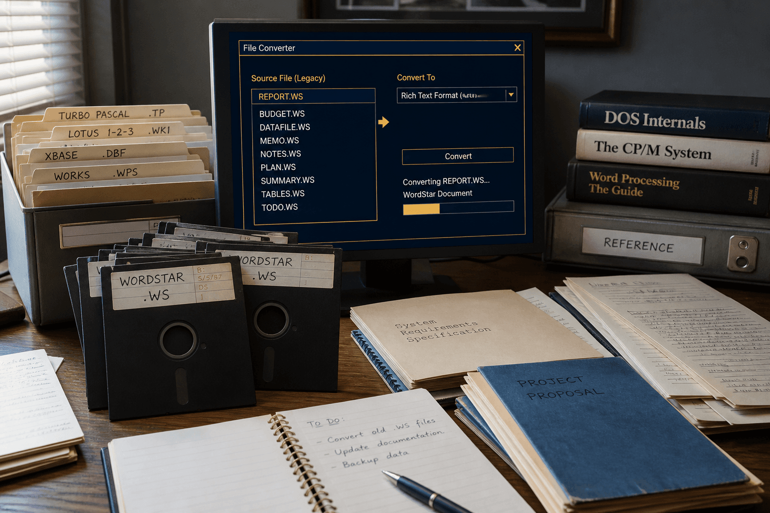 Need More Than WordStar? Legacy File Converter